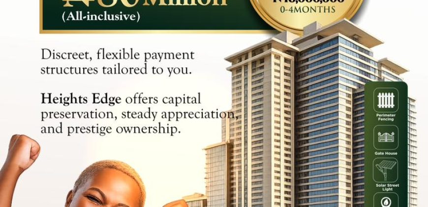 Height Edge Estate, Sangotedo